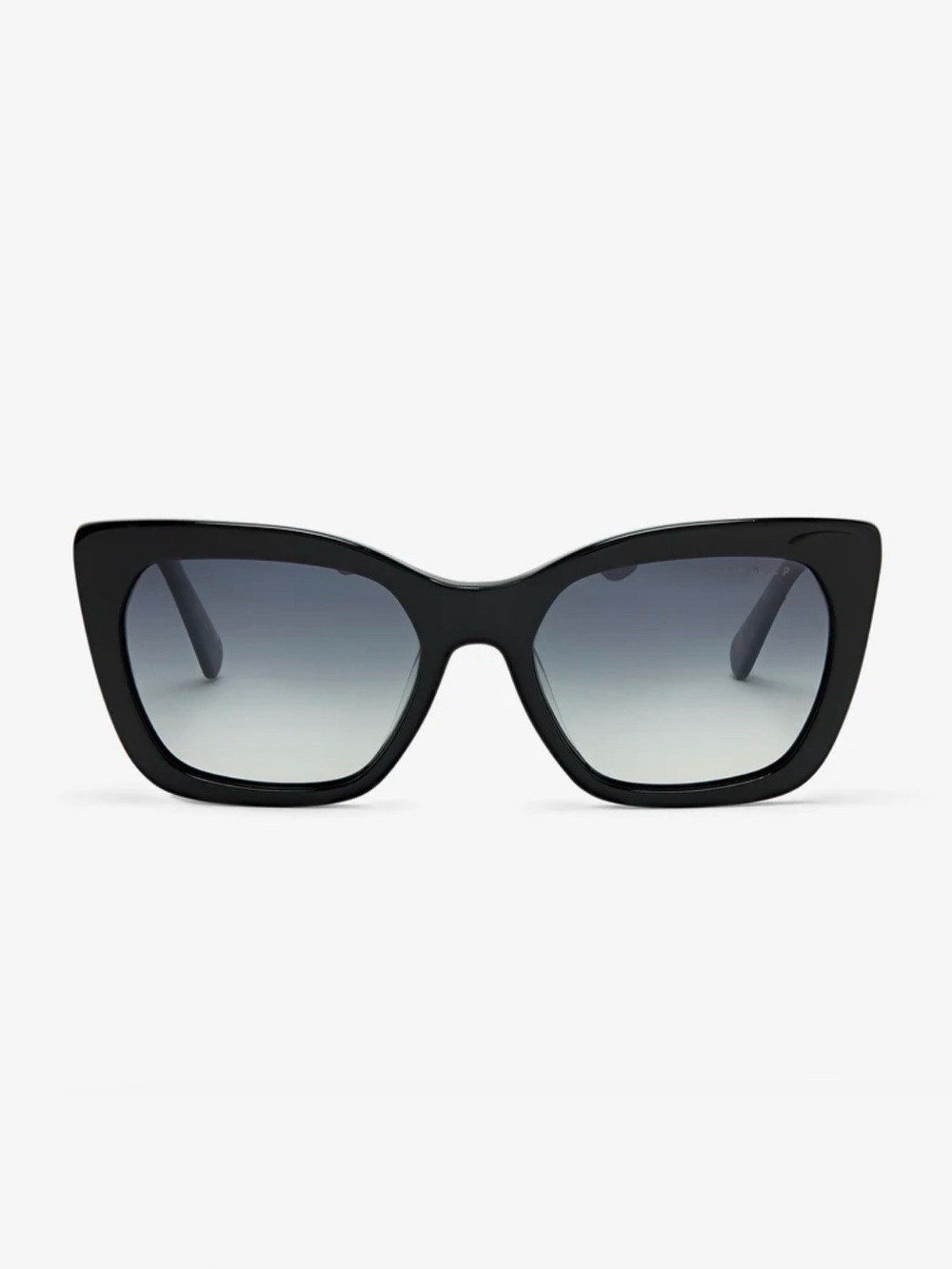 Kenneth Cole Cat Eye Acetate Sunglasses KC00056 Black Gradient Luxury
